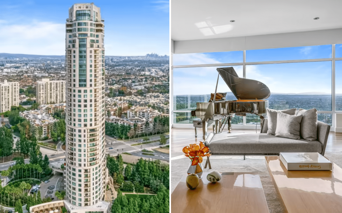 The exclusive 'mansion in the sky' where a load of celebs have lived in LA