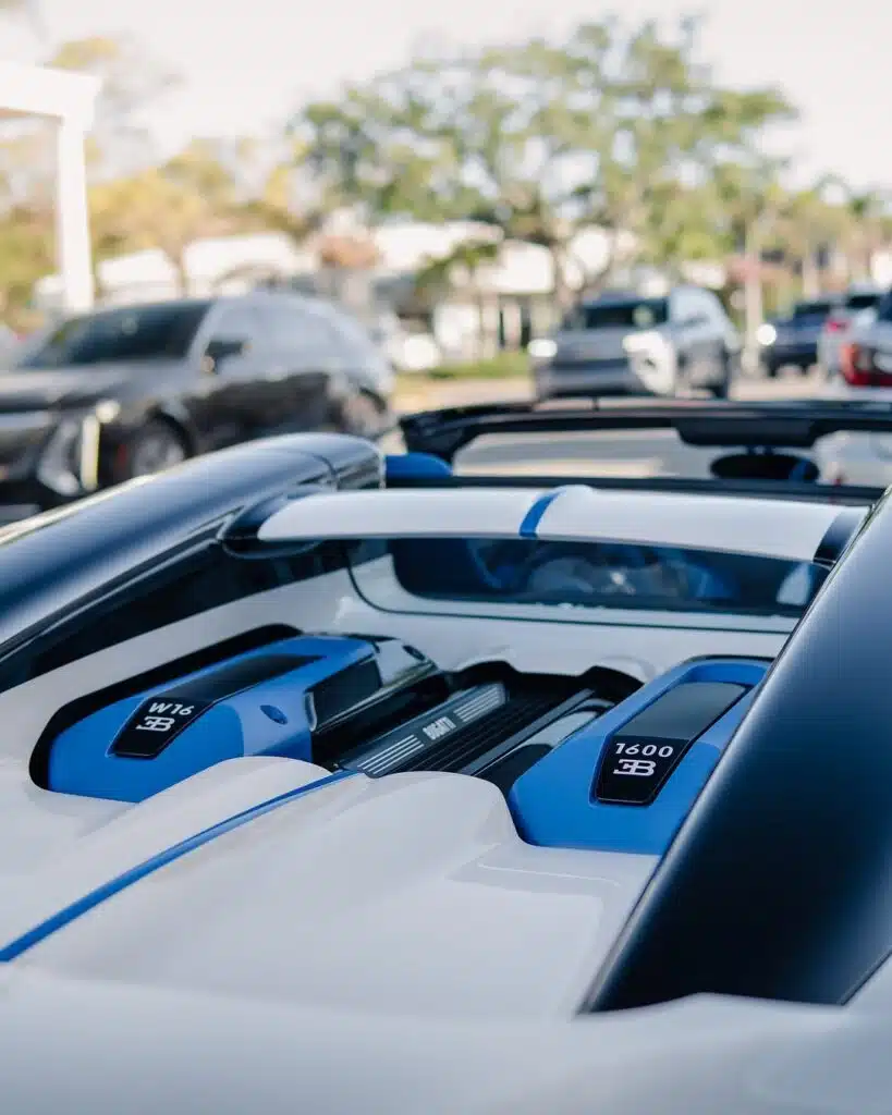 The first customer Bugatti Mistral in America was delivered to Florida