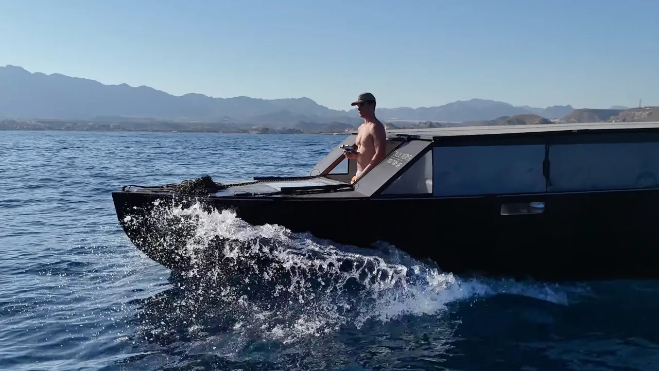 Man who built solar-powered yacht that can run forever reaches Portugal with zero fuel