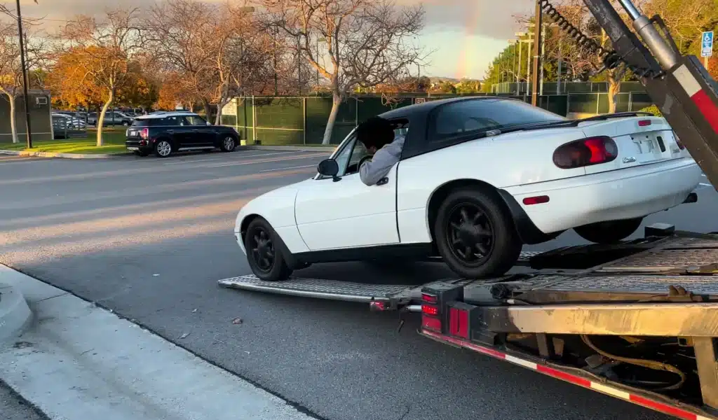 Mazda Miata was fixed