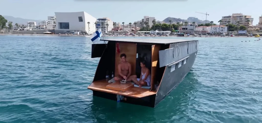 The man who built a solar-powered yacht shared an update about his boat