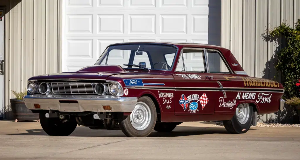 The Ford Fairlane Thunderbolt is a powerful classic muscle car built for NHRA drag racing and remains one of the most extreme classic Ford cars ever made