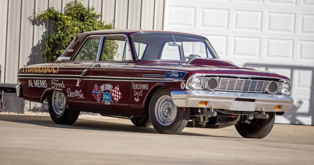 The Ford Fairlane Thunderbolt is a powerful classic muscle car built for NHRA drag racing and remains one of the most extreme classic Ford cars ever made