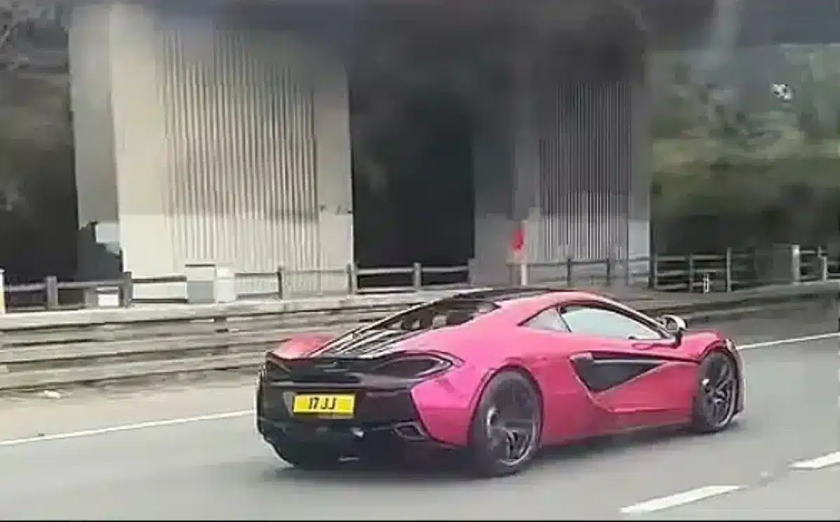 People are realizing the truth behind pink McLaren that was pictured abandoned outside London hotel for 4+ years