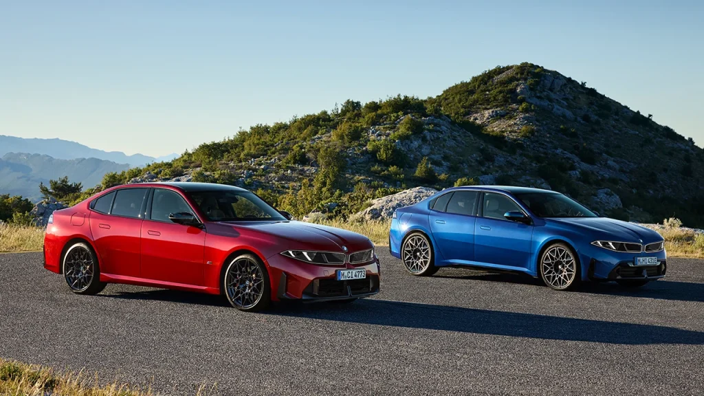 This is the new Neue Klasse BMW 3 Series, which includes both electric powertrain options as well as the good old internal combustion engine