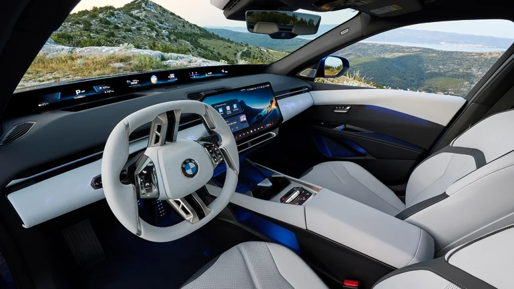 This is the new Neue Klasse BMW 3 Series, which includes both electric powertrain options as well as the good old internal combustion engine