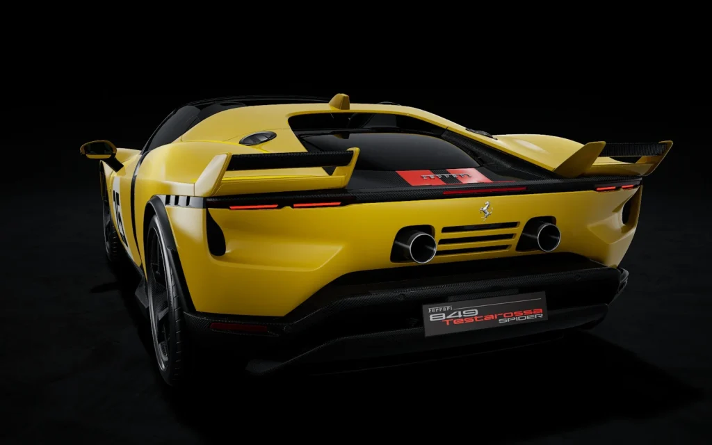 The new Ferrari 849 Testarossa online configurator is finally live