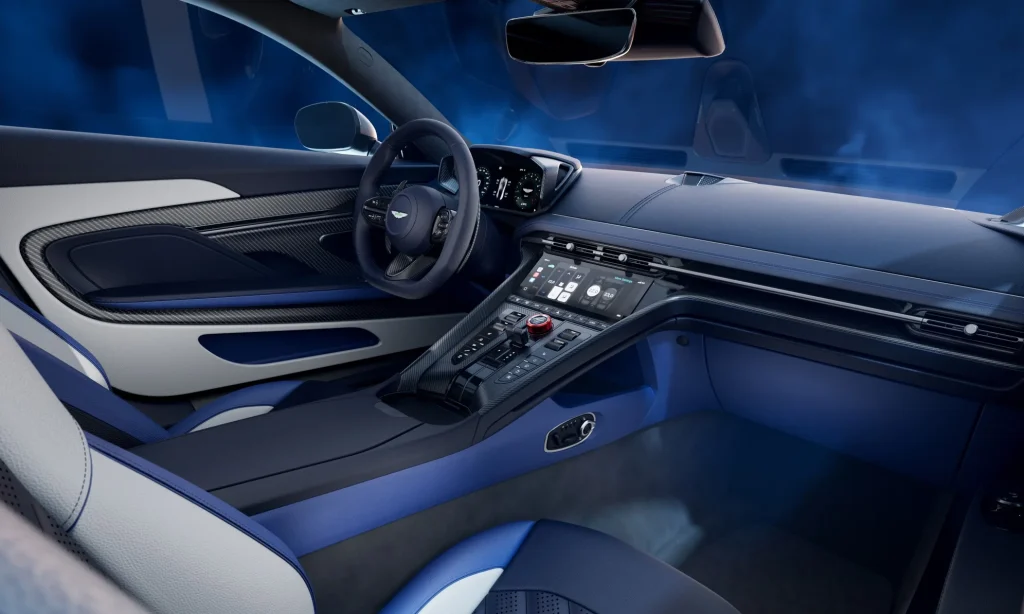 The Aston Martin DB12 S launches as a new grand tourer sports coupe with more power, updated design, and advanced in-car technology