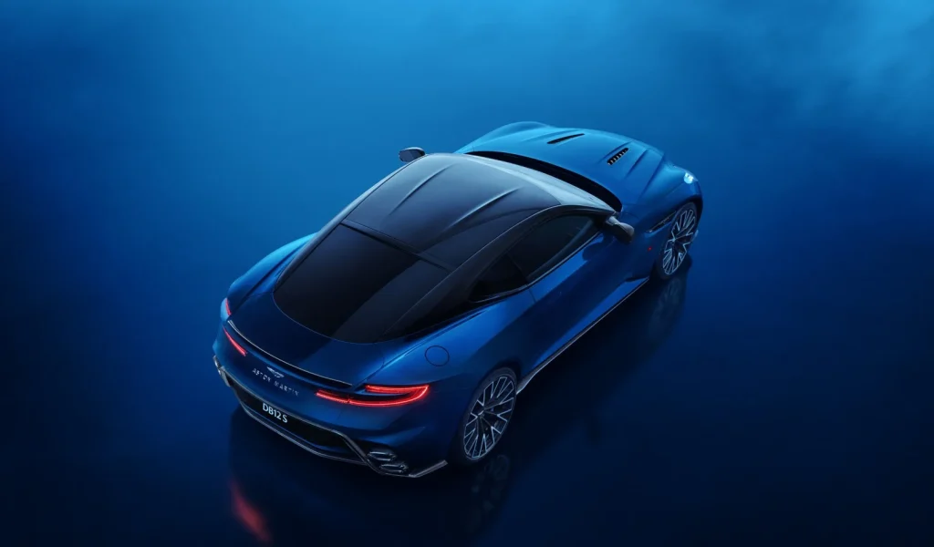 The Aston Martin DB12 S launches as a new grand tourer sports coupe with more power, updated design, and advanced in-car technology