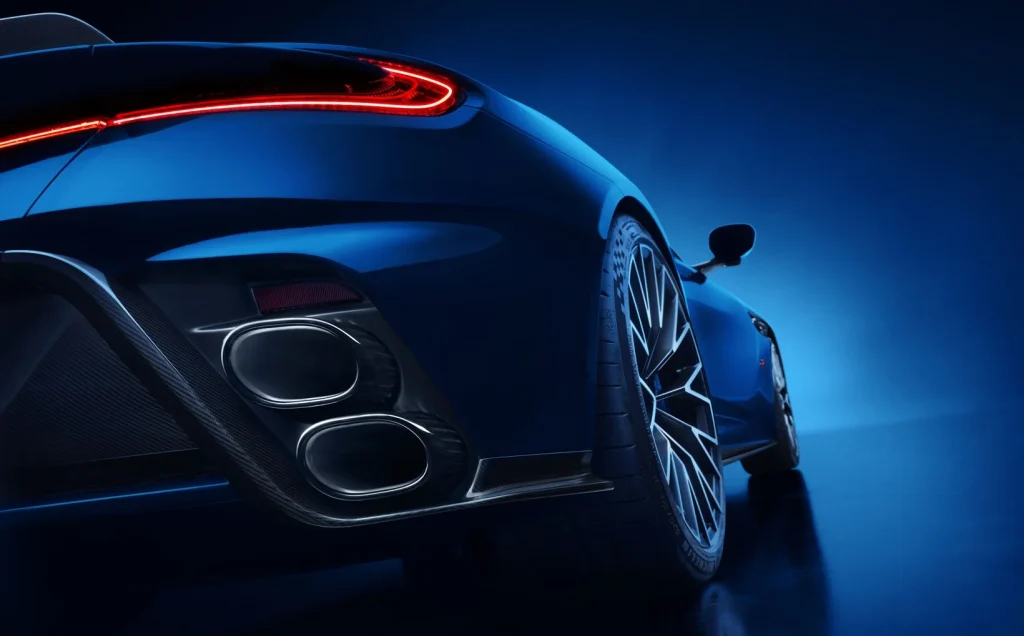 The Aston Martin DB12 S launches as a new grand tourer sports coupe with more power, updated design, and advanced in-car technology
