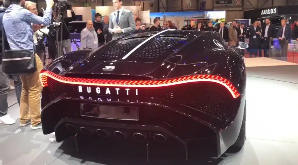 The one-off Bugatti La Voiture Noire was first unveiled at the Geneva Motor Show, but there was a secret behind the first Bugatti prototype that some people never knew about