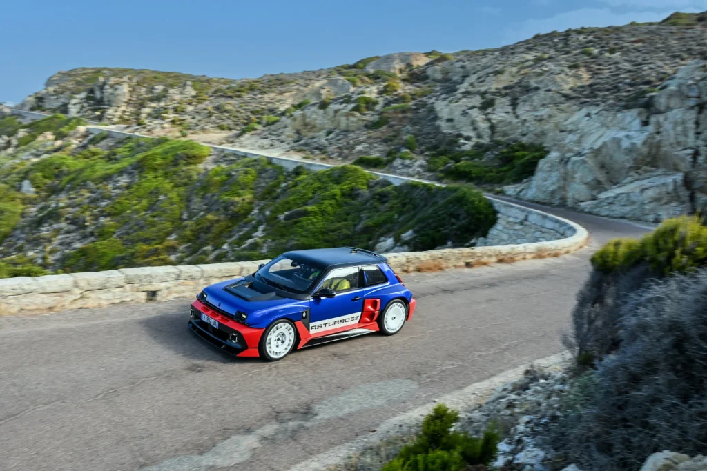 The outstanding and outlandishly expensive Renault 5 Turbo 3E finally made its dynamic debut at a rally event in Corsica, and it looks the part