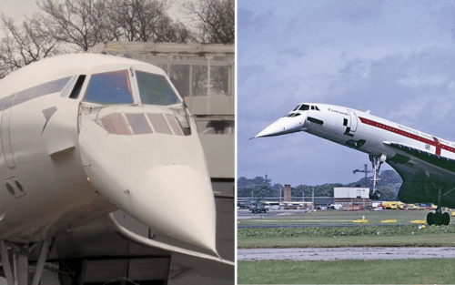 The reason why Concorde had a drooping nose