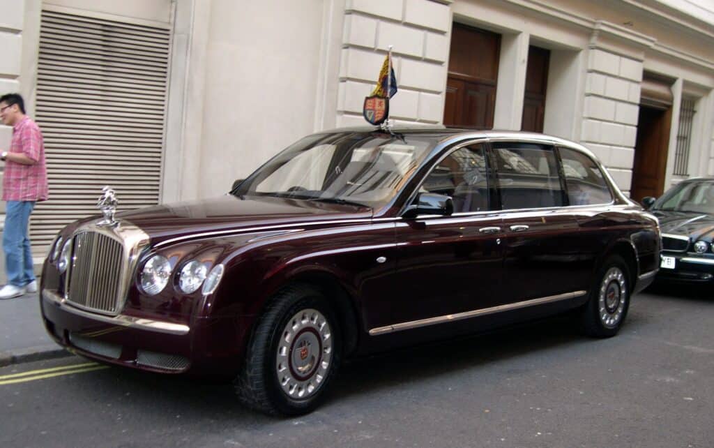 The royal family owns two custom Bentleys worth  million