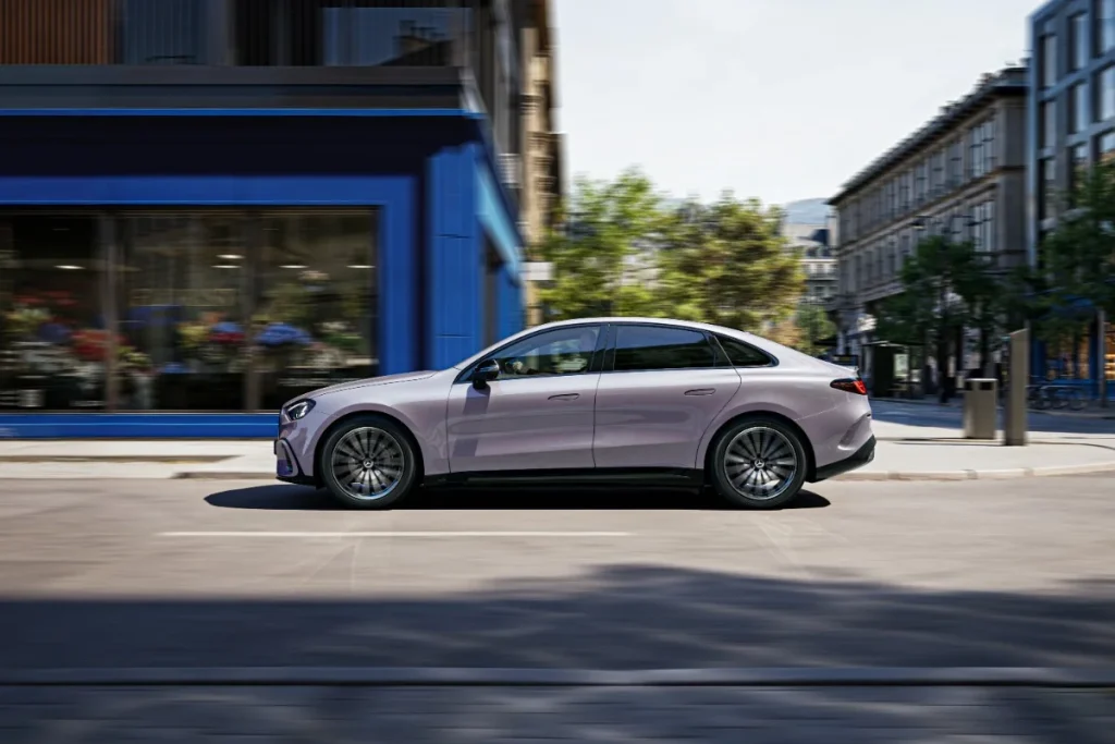 The transition from internal combustion to a fully electrified line-up is underway with the newest electric Mercedes C-Class