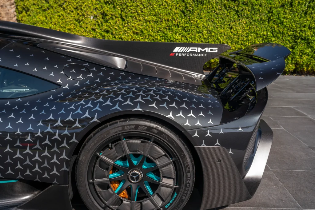 The two-piece rear wing that the Mercedes-AMG One hypercar uses is probably the coolest bit of tech ever fitted to a road car