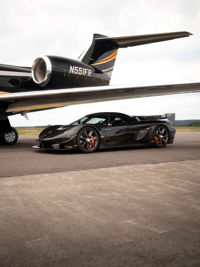 The world's first Koenigsegg Sadair's Spear is ready, and it's on its way to the US