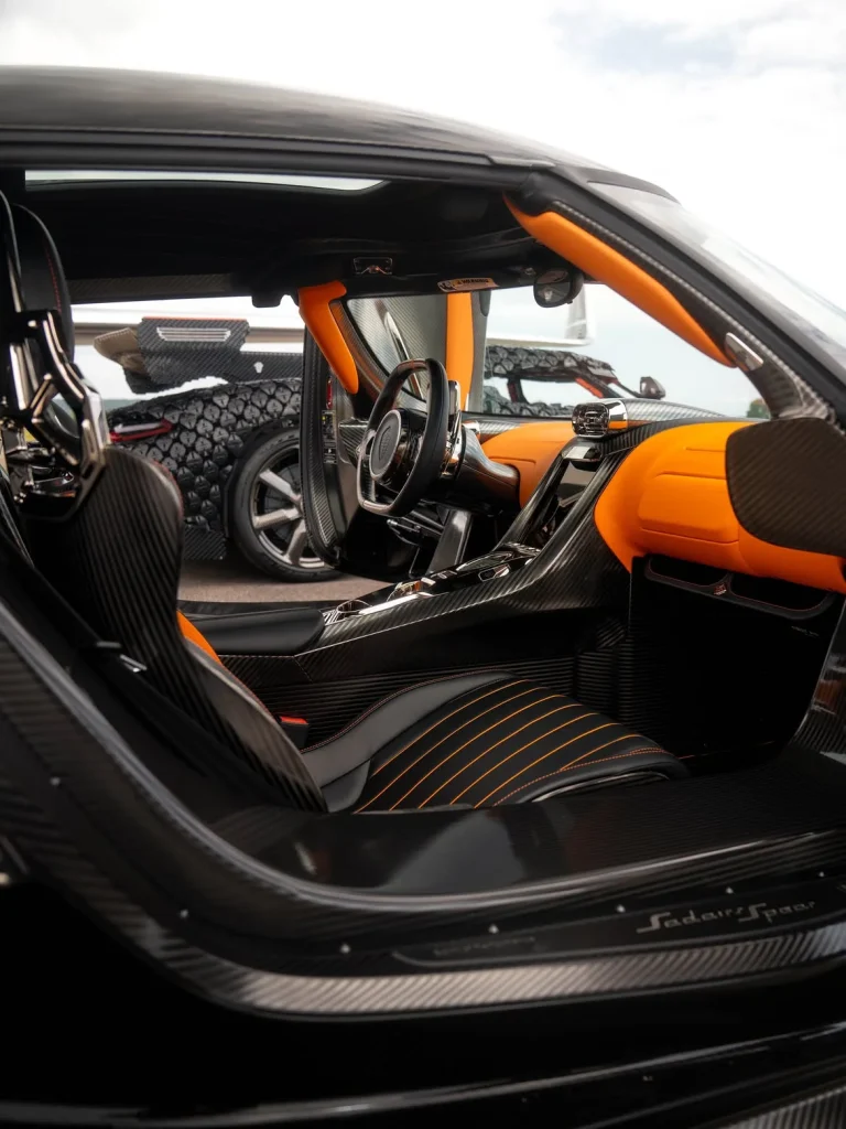The world's first Koenigsegg Sadair's Spear is ready, and it's on its way to the US