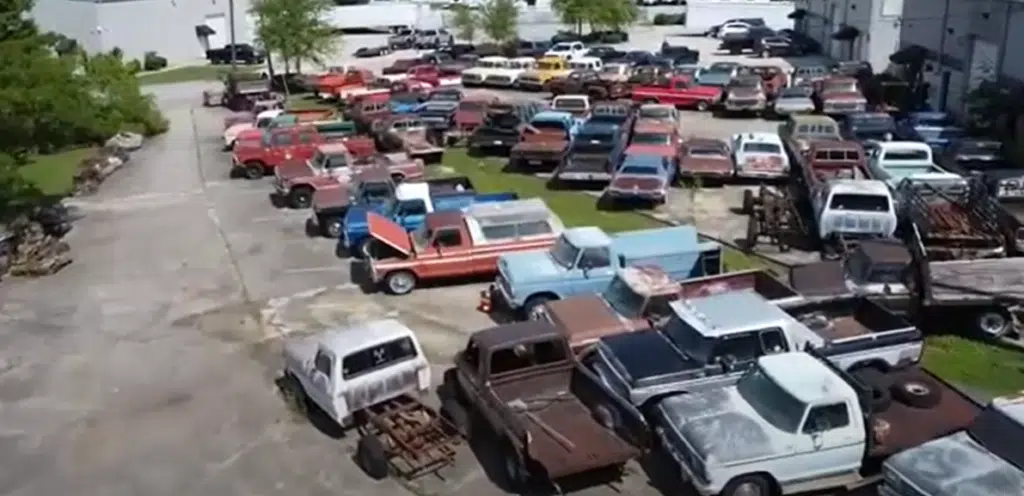 Largest collection of Ford trucks found down in Tennessee