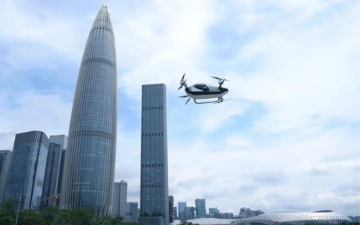 There is a town full of flying cars being established in China with 100 XPeng ordered