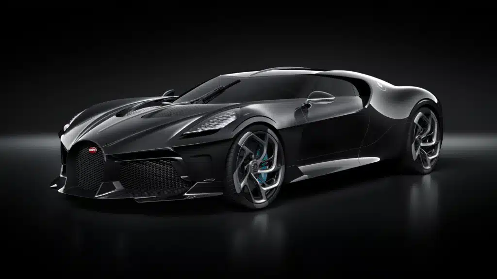 There is only one Bugatti La Voiture Noire in existence and no one knows who owns it