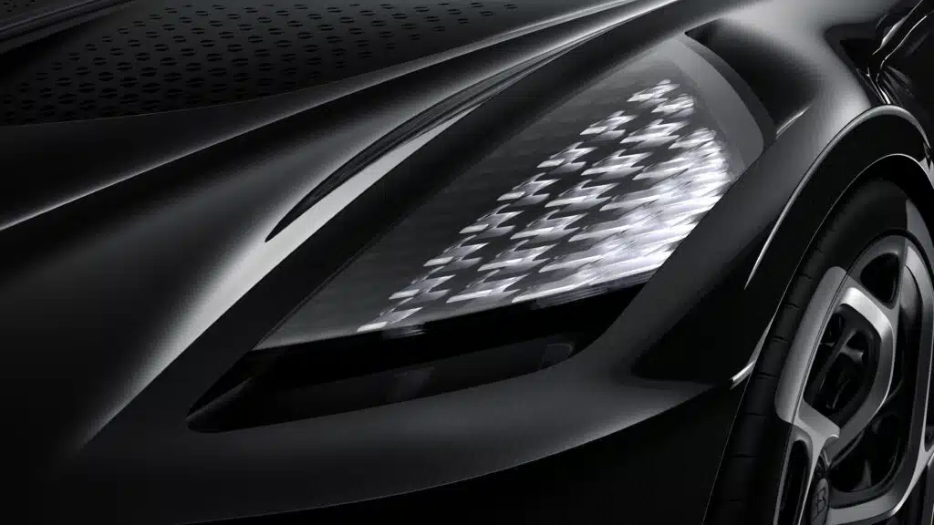 There is only one Bugatti La Voiture Noire in existence and no one knows who owns it