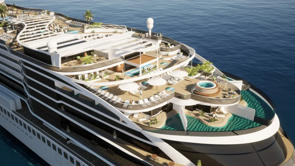 Theres a German company called Meyer Werft thats been working on a fully electric cruise ship