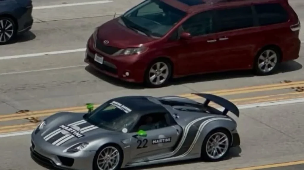 There's a guy in California who decided to turn his love for cars into an interesting hobby