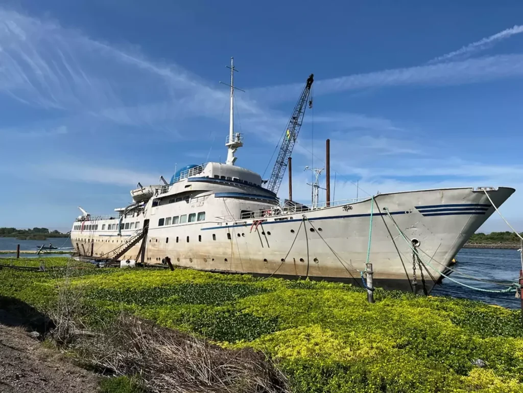 This man in California spent 15 years and $2 million trying to restore a cruise ship that was eventually dismantled, but he said he has no regrets