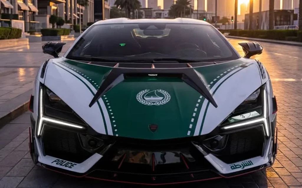 Dubai police ferrari porsche bentley bugatti
