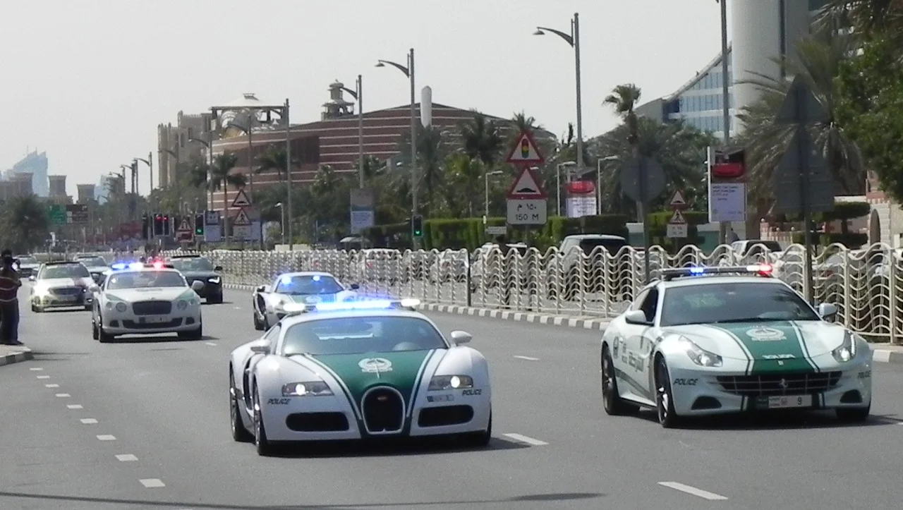 Dubai police cars are stunning fleet of Ferraris, Lamborghinis, Bugattis and more and this is why they're so exotic
