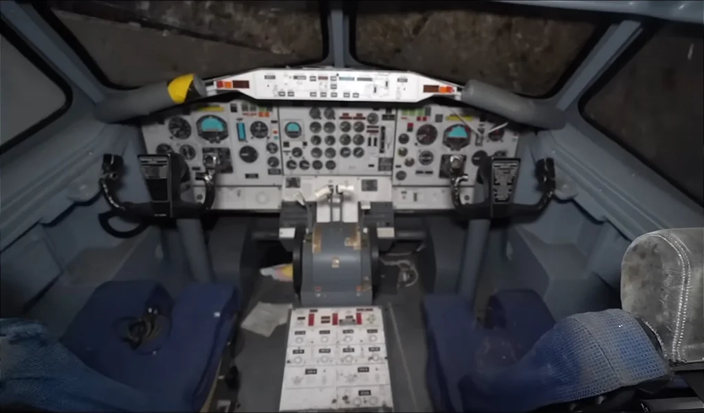 There's an abandoned British Airways training center right next to Heathrow Airport in London that's been rotting away for ages