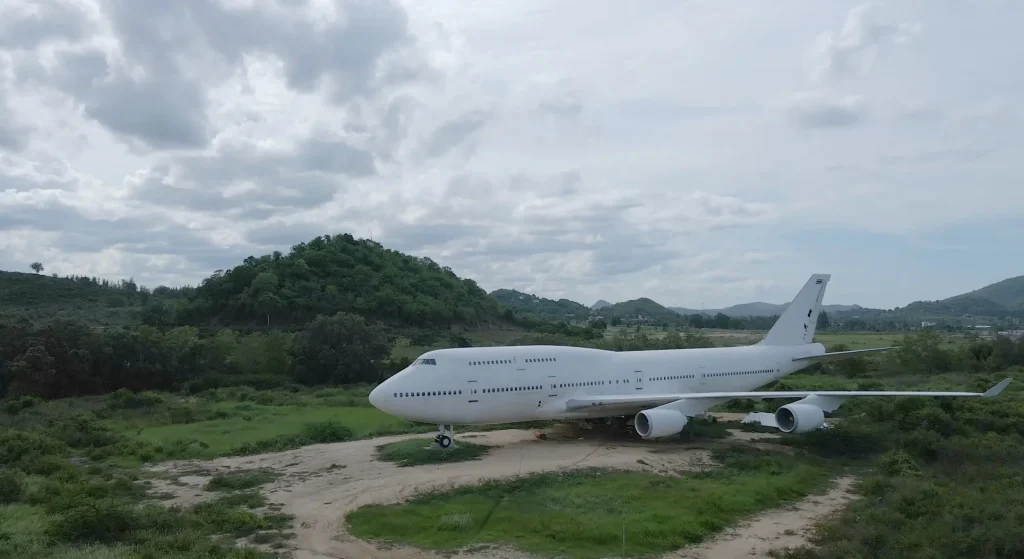 Thailand abandoned Boeing 747