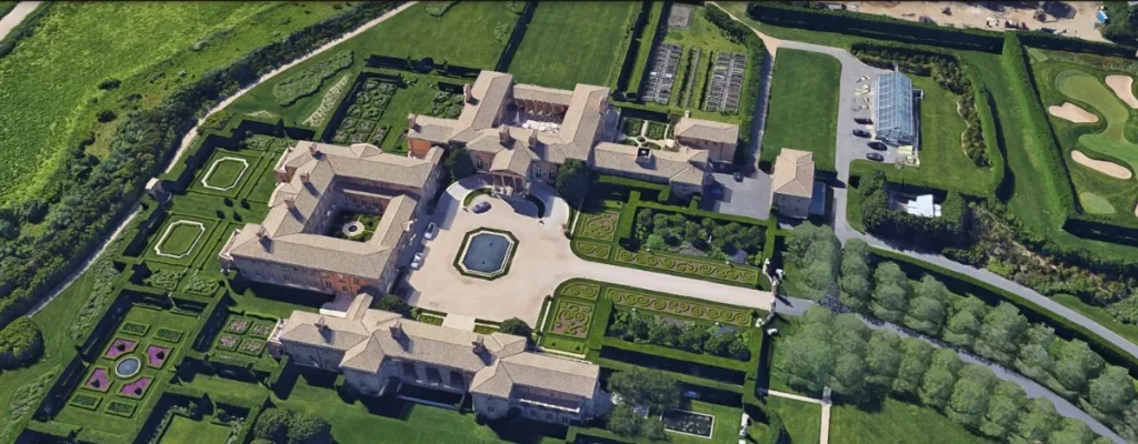 There's an estate in the Hamptons in New York that's size of a village, or maybe the size of an entire neighborhood in some cities