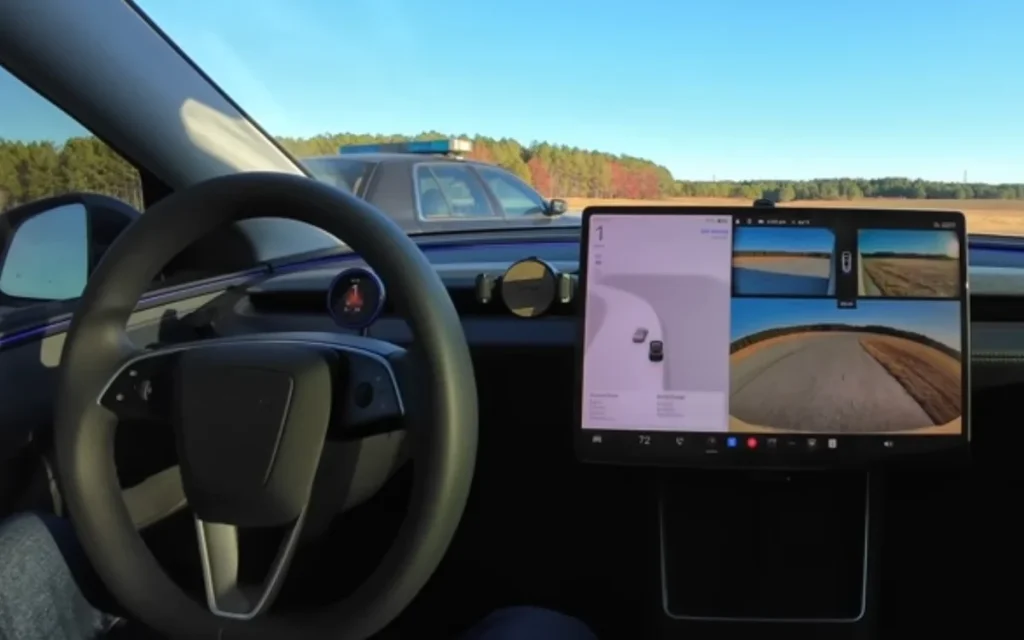 attempt to crash Tesla on FSD around a racetrack failed