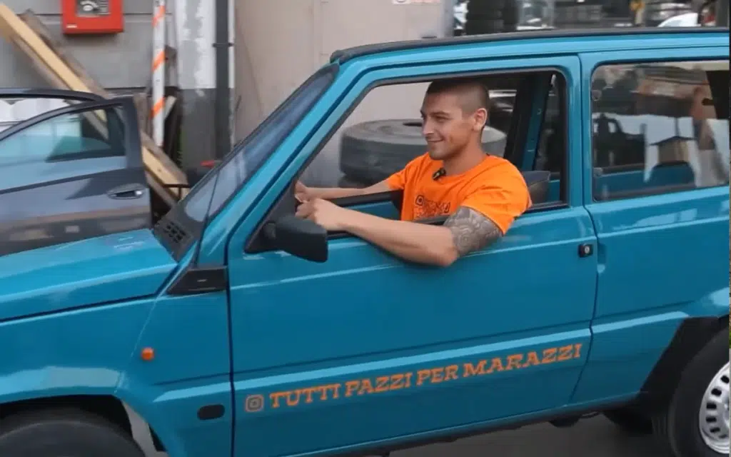 The thinnest car in the world is a wild Fiat Panda mod that actually works, and what is underneath the hood is truly impressive