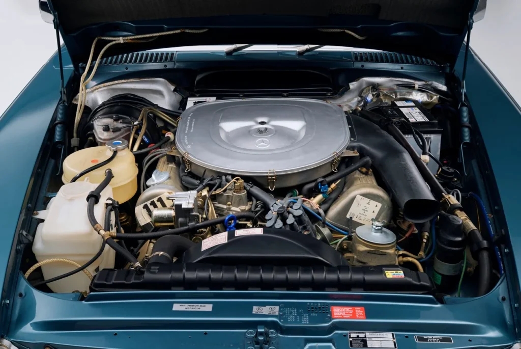 A 1982 Mercedes 500SL R107 SL has been discovered in untouched condition, preserved as a classic Mercedes with only 42 miles recorded
