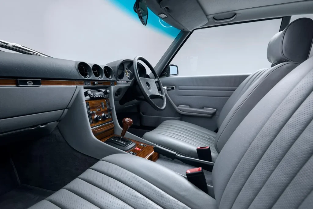 A 1982 Mercedes 500SL R107 SL has been discovered in untouched condition, preserved as a classic Mercedes with only 42 miles recorded