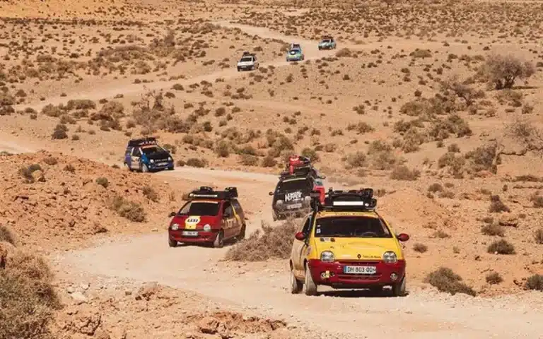 This 2500-mile Dakar-style rally is exclusively for Renault Twingo