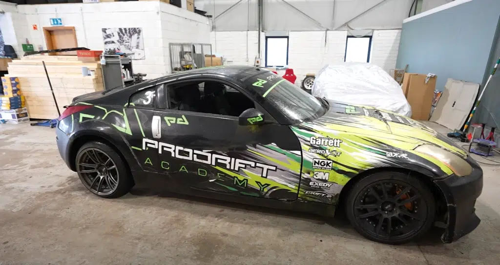 This $5k 350Z from Pro Drift Academy is a legendary Irish drifting drift car that’s finally getting the rebuild it deserves after years of service