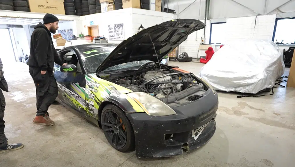 This $5k 350Z from Pro Drift Academy is a legendary Irish drifting drift car that’s finally getting the rebuild it deserves after years of service