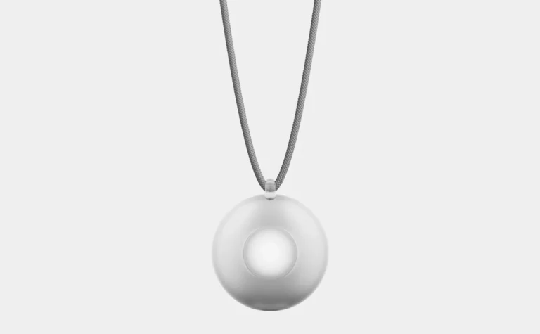 This AI necklace is called Friend, and it's like a companion that's always listening
