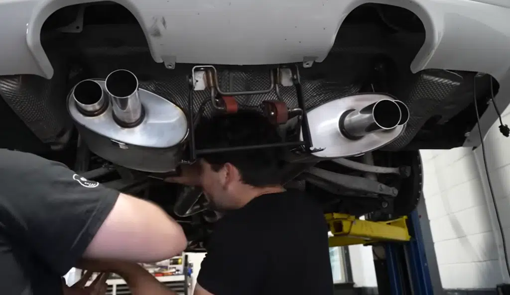 A BMW M3 E92 received a full custom build with carbon fiber upgrades, adaptive suspension, and a new exhaust in a surprise restoration project