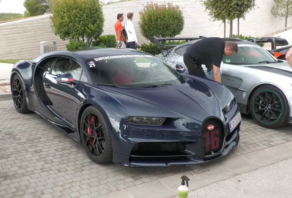 This Bugatti Chiron has covered over 100,000 miles, which sounds completely crazy for a hypercar of this caliber