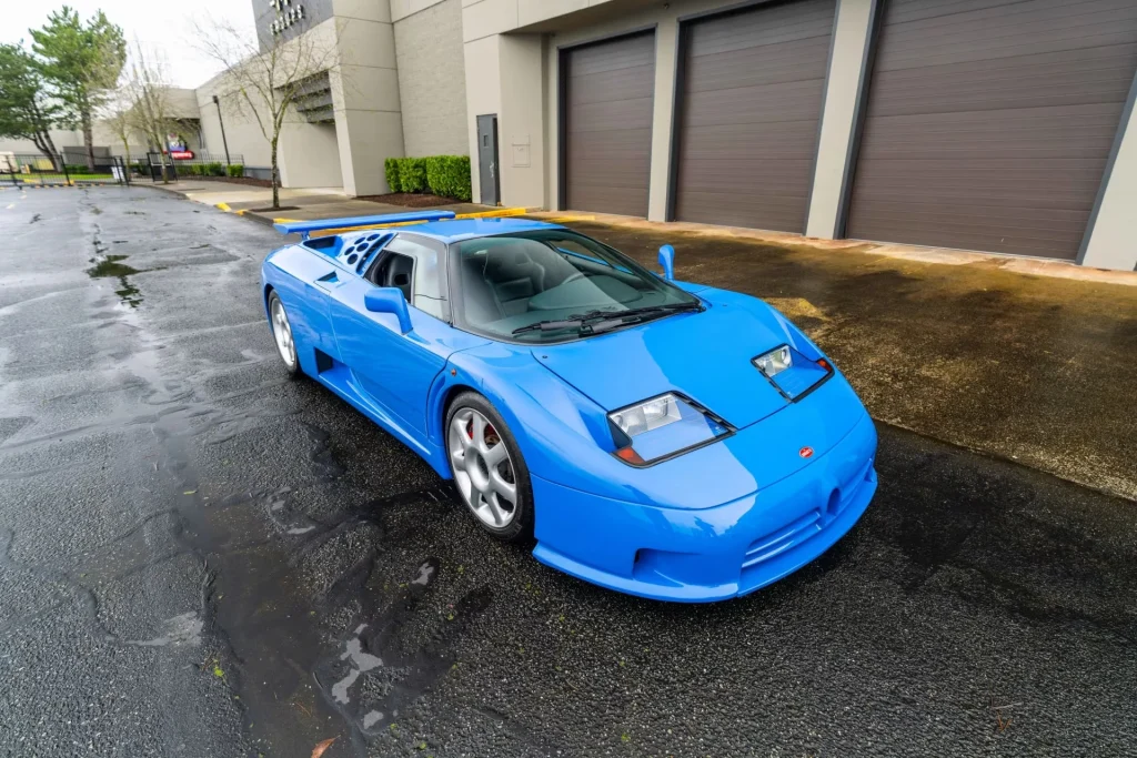 This Bugatti EB110 Super Sport (Chassis 39021) survived a bankruptcy seizure thanks to a series of lucky chances