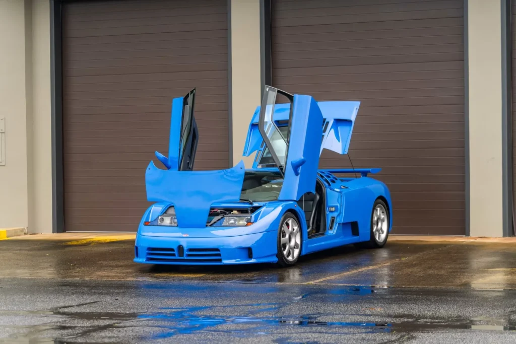 This Bugatti EB110 Super Sport (Chassis 39021) survived a bankruptcy seizure thanks to a series of lucky chances
