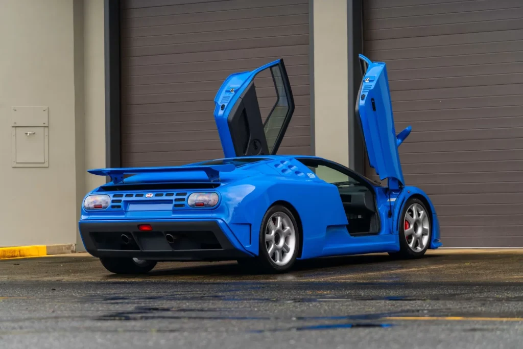 This Bugatti EB110 Super Sport (Chassis 39021) survived a bankruptcy seizure thanks to a series of lucky chances