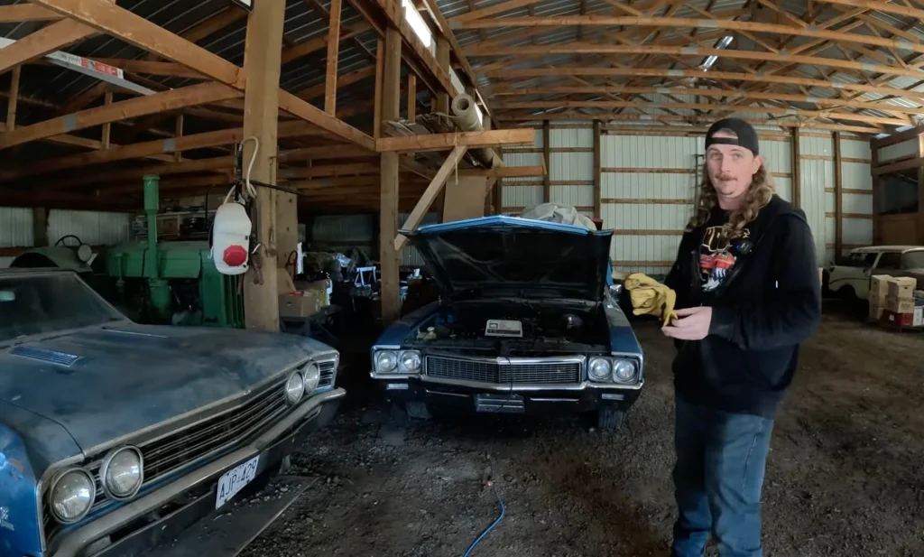 This Canadian YouTuber and professional car restorer just struck gold with three rare cars found in the same barn