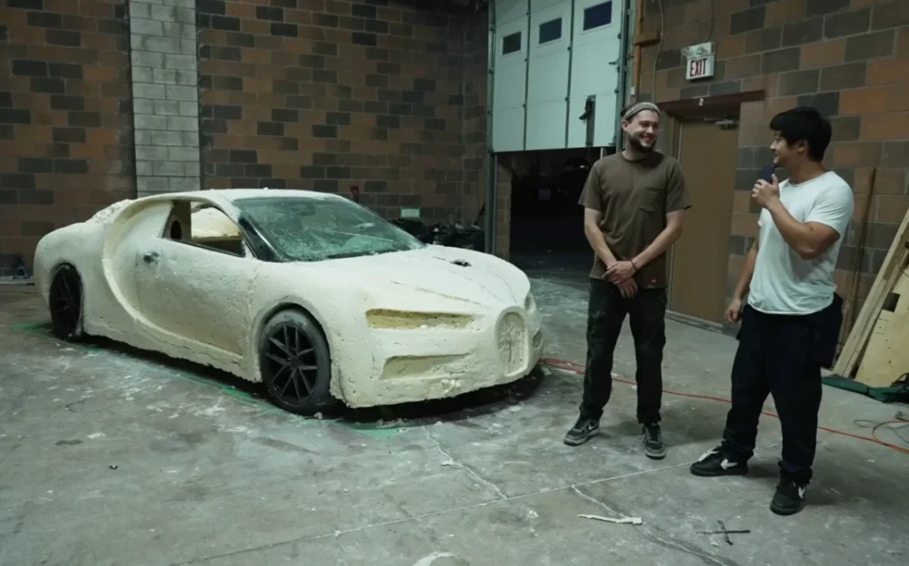 This Canadian YouTuber turned an old Pontiac G6 into a DIY Bugatti Chiron