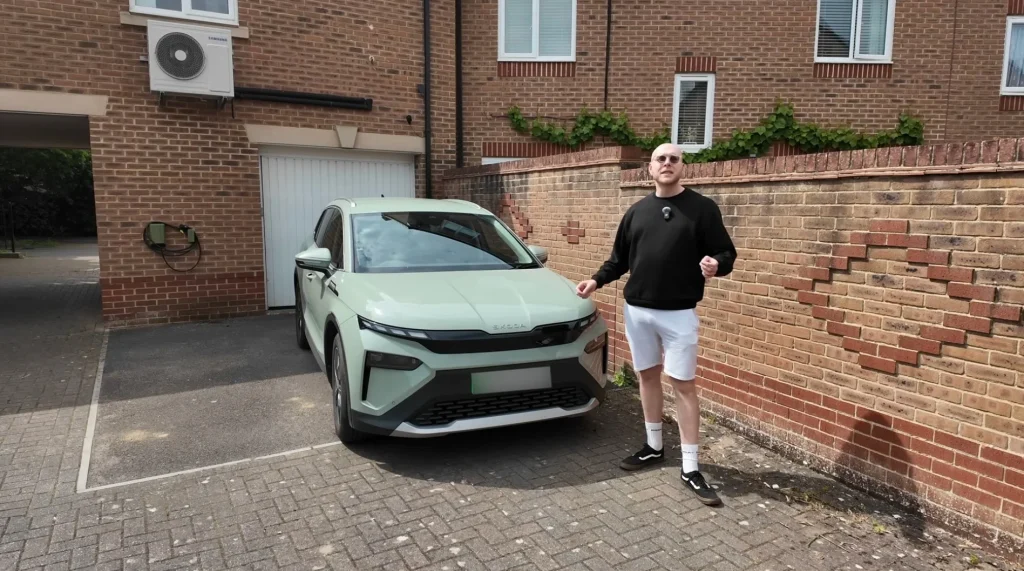 This EV owner in the UK broke down the cost-per-mile of his Škoda Enyaq, and the difference between this EV and a gas car is stellar